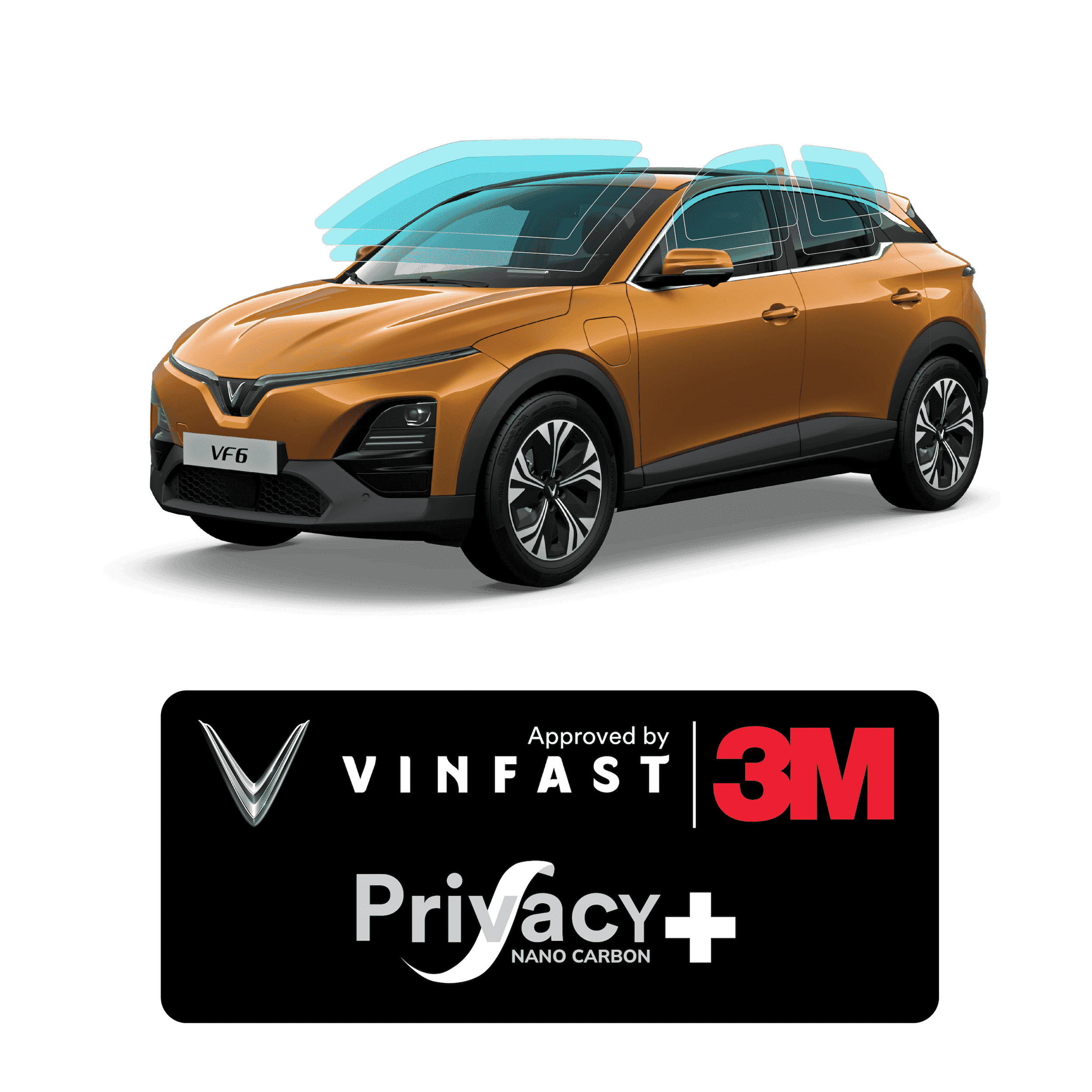Gói Dán Film Cách Nhiệt Tiêu Chuẩn VinFast VF 6 - Signature