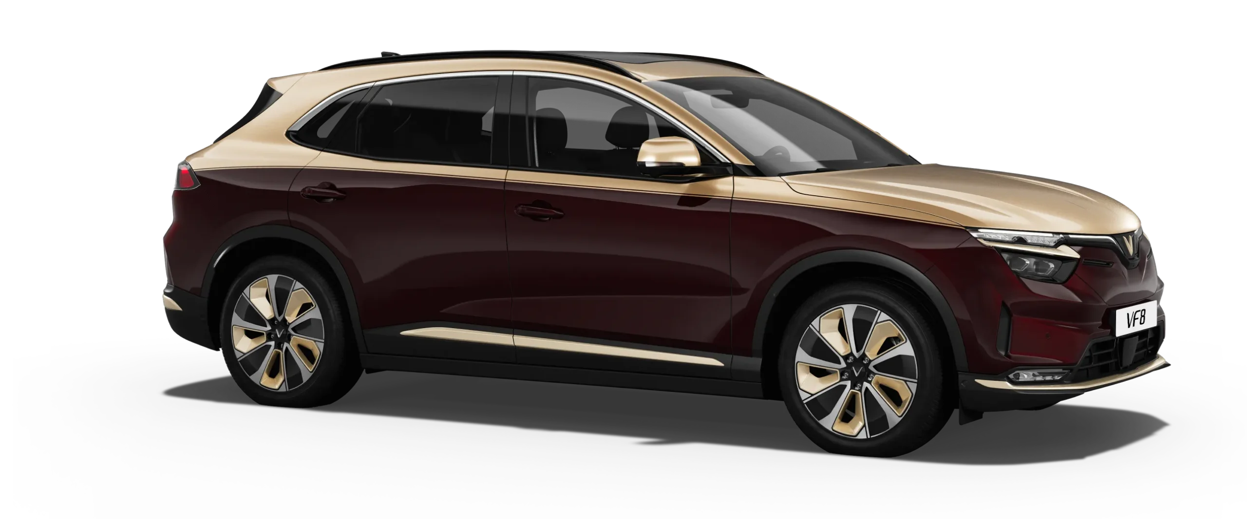 Crimson Velvet - Mystery Bronze Roof